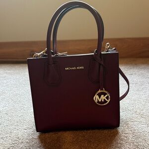 Michael Kors Deep Purple Satchel
